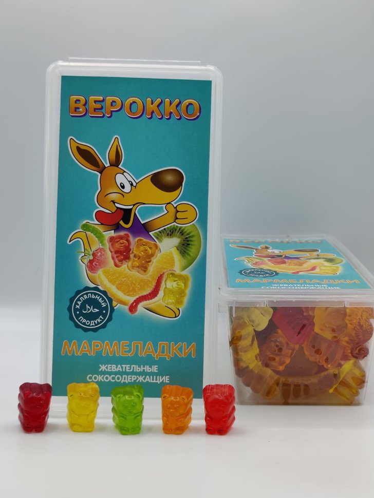  Жевательный мармелад Мишки фруктовые, 250г   в Егорьевске