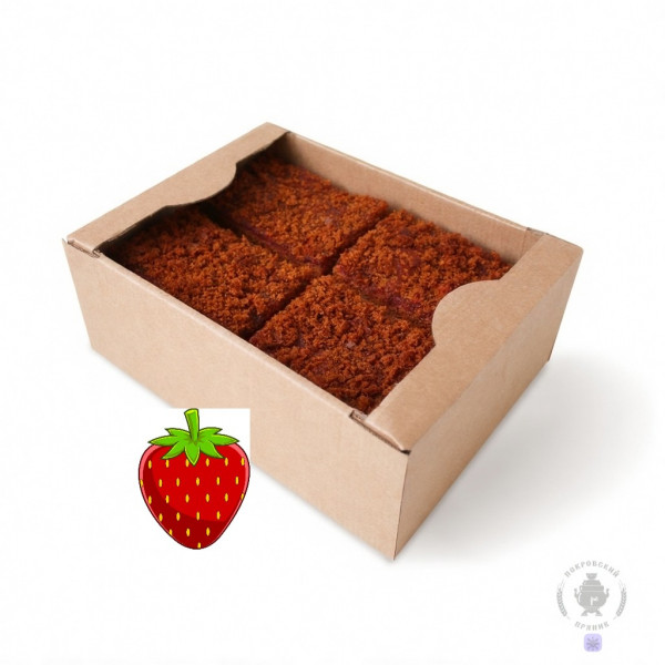 №3 Пряник 1кг с фруктовой начинкой Клубника в Егорьевске